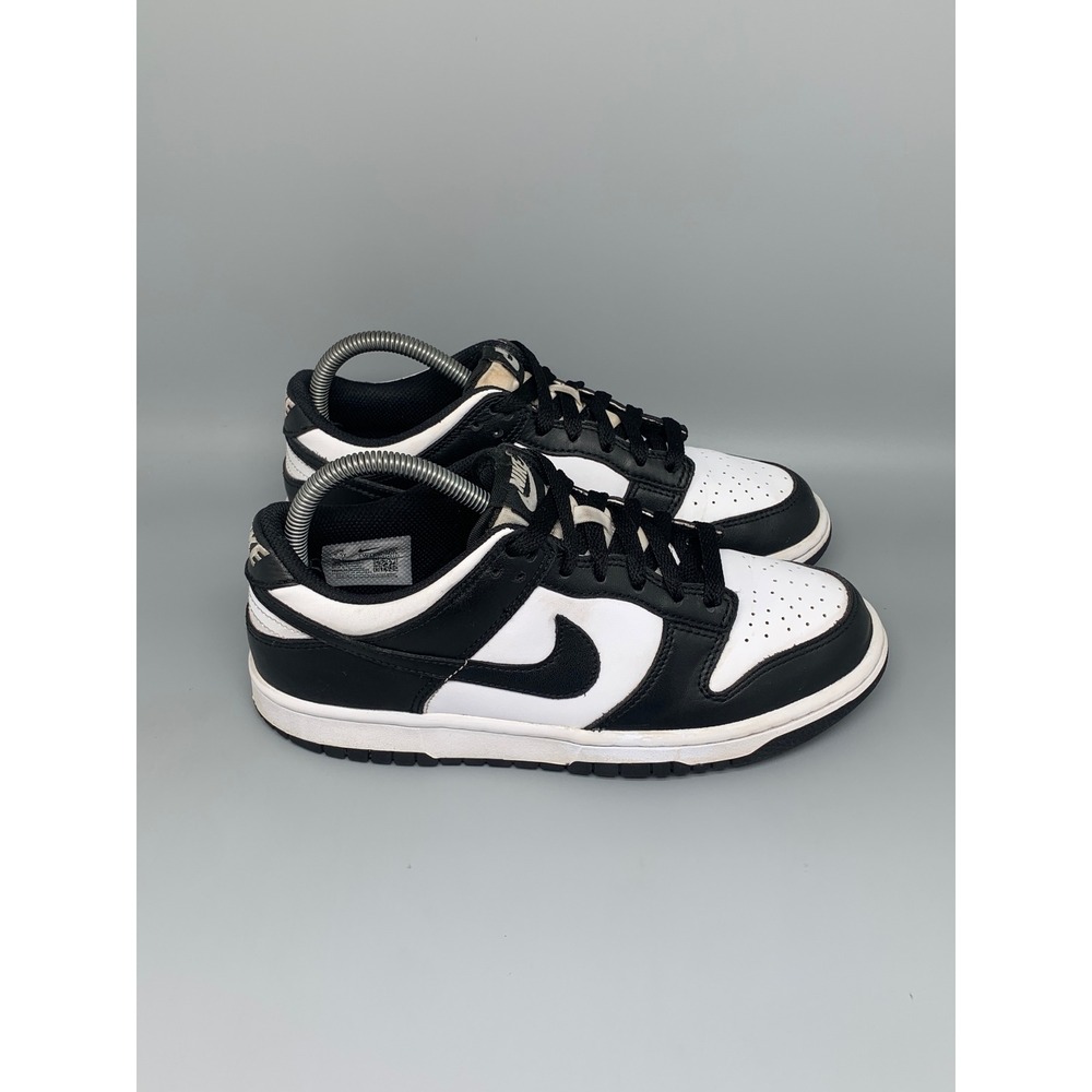 Nike Dunk Low Panda Black White Skate Shoes CW1590-100 Youth Sz 6.5 Women's Sz 8